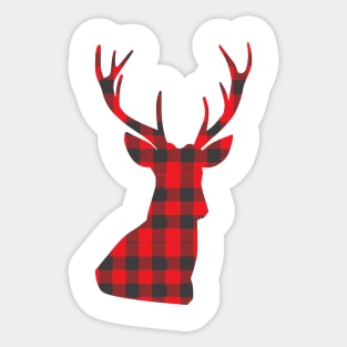 Christmas Reindeer Sticker